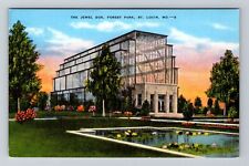 St Louis MO-Missouri, The Jewel Box, Forest Park Vintage Souvenir Postcard picture