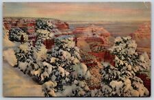 Postcard Grand Canyon In The Winter Arizona Unposted picture