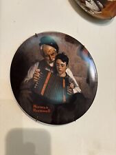 Norman Rockwell plates Set Of 8 No COA With Plate Hangers On Back picture
