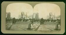 b002, Griffith & Griffith Stereoview, #2, S.F. Earthquake, Market Street, c1906 picture