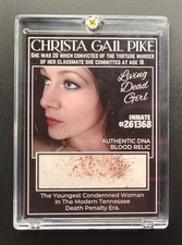 Christa Gail Pike DNA Relic Deathrow Inmate picture