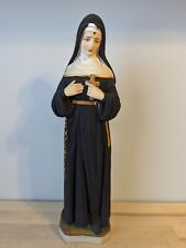 Vintage Saint Rita of Cascia Statue 16x4x3   picture