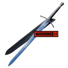 The Witcher Series Geralts Stainless Steel Viking Ulfberht Sword with Scabbard picture