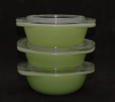 Vintage Pyrex 080 Lime Green Casserole with Lid 8oz USA picture
