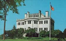 Stately Hilltop Overlooking Thomaston Montpelier Maine Vintage Chrome Post Card picture