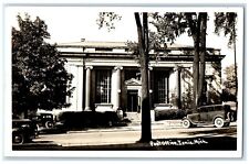 c1940's Post Office Building Cars Ionia Michigan MI RPPC Photo Vintage Postcard picture