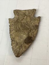Ancient Authentic Kirk Corner Notch Arrowhead From North Mississippi picture