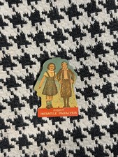 Antique Fight Infantile Paralysis IPEU Tin Fold over Pin 1920s 1930s Polio MoD picture
