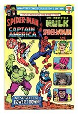 7-Eleven Spider-Man Hulk Cap Spider-Woman Giveaway #1 FN+ 6.5 1981 picture