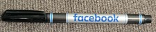 Facebook Social Network Ink Pen Office Headquarters Sharpie Signo 207 Blue RARE picture
