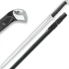 Honshu Boshin Double Edge Sword Carbon Steel Wooden Scabbard 40 13/16