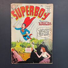 Superboy 45 Golden Age DC 1955 comic book Curt Swan cover picture
