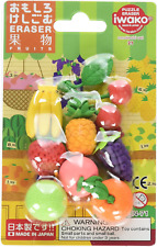 Iwako Japanese Fruit Eraser Set picture