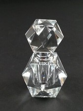 Oleg Cassini Signed Perfume Bottle Glass picture