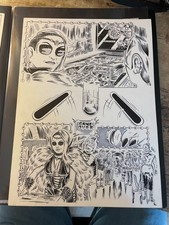 Original Comic Art - Centaur Pinball Comic - Page 6 - Signed Jasorka picture