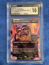 CGC 10 Gem Mint MODOK Evil Intellect MTG Commander Marvel Super Heroes 0509 Rare picture