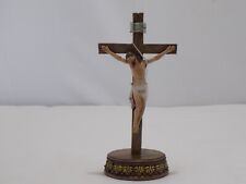 Joseph's Studio by Roman 2pc Set Crucifix With Detailed Base 6x8in Handmade picture
