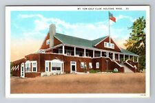Holyoke, MA-Massachusetts, Mt. Tom Golf Club c1930 Antique, Vintage Postcard picture