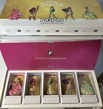 Figpin 2019 Parks Disney Pin Princesses Deluxe Gold Box Set No Logo Pin LE 1000 picture