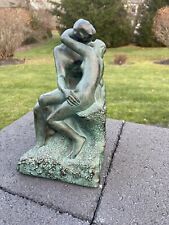 Vintage Lovers Kissing Statue 10” Tall ABCO Alexander Backer Figurines picture