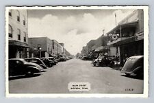 Dickson TN-Tennessee, Main Street, Advertising, Antique, Vintage Postcard picture