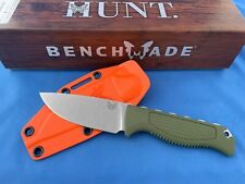 Benchmade 15006-01 Steep Country Knife Olive Green Santoprene S30V Stainless picture