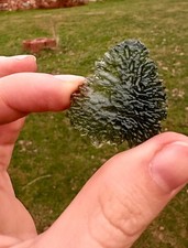 6.347g Besednice Moldavite Hedgehog Spiky Investment picture