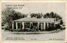 Postcard: ALMA'S TEA ROOM Intersection Route 3 and 28 MANCHESTER, N. H picture
