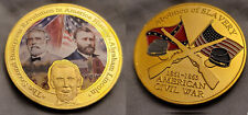 US Civil War Gold Coin Abraham Lincoln Americana 1861 1865 Abolition of Slavery picture