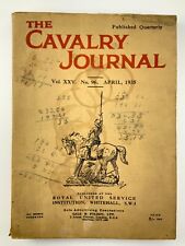 Cavalry Journal Vol XXV No 96 April 1935 Royal United Service Institute BB732 picture