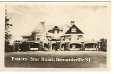 RPPC Postcard Eastern Star Home Bernardsville NJ  picture