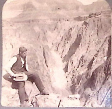 1903 GRANITE GORGE OF THE COLORADO PARIDISE POINT GRAND CANYON  STEREOVIEW Z3123 picture
