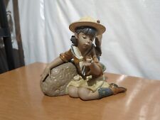 Lladro #2213 Natures Friend - Gres Finish - Mint Condition picture