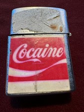 "Cocain3" Nesor Lighter "Your problem is Obvious" Need Work Never Used picture