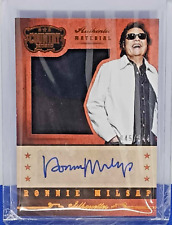 2014 Country Music Silhouette Material Signatures Ronnie Milsap #SI-RM 145/344 picture