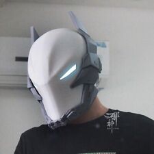 Batman Arkham Knight 3D Printing Helmet Unpainted White Wearable Cosplay Mask picture