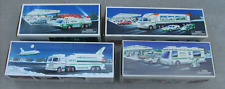 4 HESS TRUCK LOT 1996 1997 1998 1999 BRAND NEW BOXED picture