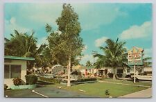 Postcard The Carousel Apartment Motel Fort Lauderdale Florida picture