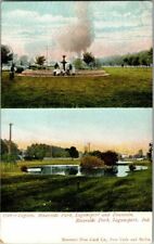 1906. RIVERSIDE PARK. LOGANSPORT, IND. POSTCARD. DC15 picture