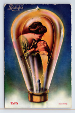 DB Postcard Romance Lovelights Taffy picture