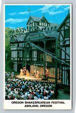 Ashland OR-Oregon, Shakespearean Festival, c1988 Vintage Postcard picture