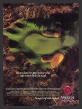 The Westin La Paloma Ridge Course Tuscon, AZ Resort 1990s Print Ad 1990 picture