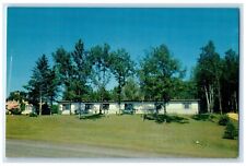 c1960's Woods Motel Roadside Woodruff Wisconsin WI Unposted Vintage Postcard picture