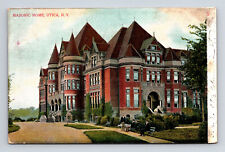 c1906 Masonic Home at Utica New York NY C Bosselman & Co UDB Postcard picture