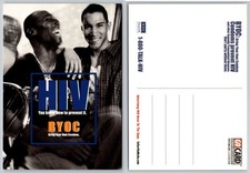 Continental NYC Health HIV Prevention BYOC Bring Your Own Condom Two Postcard picture