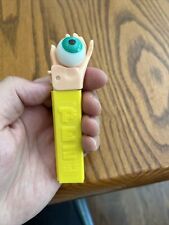 PEZ Psychedelic Eye Limited Edition Yellow Flesh Pink Hand Sparky's Exclusive picture