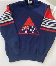 Vintage Retro Advance Australia Knitted Jumper Australiana 1980s picture