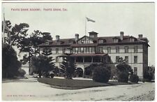 Pacific Grove Academy, Pacific Grove,  Vtg California Postcard, Hotel El Carmelo picture