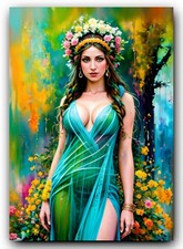 2023 Demons & Deities Gaia The Primordial Goddess of the Earth Trading Card picture