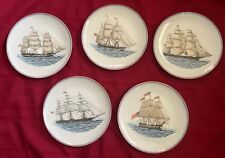 5 Our Maritime Heritage plates, Mottahedeh Portugal picture